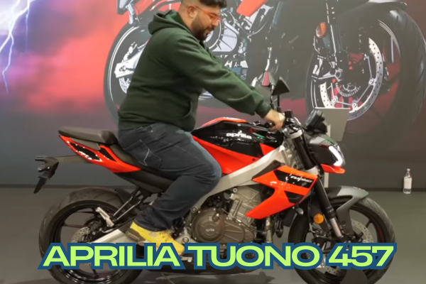 Aprilia Tuono 457: पावर, स्टाइल और परफॉर्मेंस का परफेक्ट कॉम्बिनेशन!